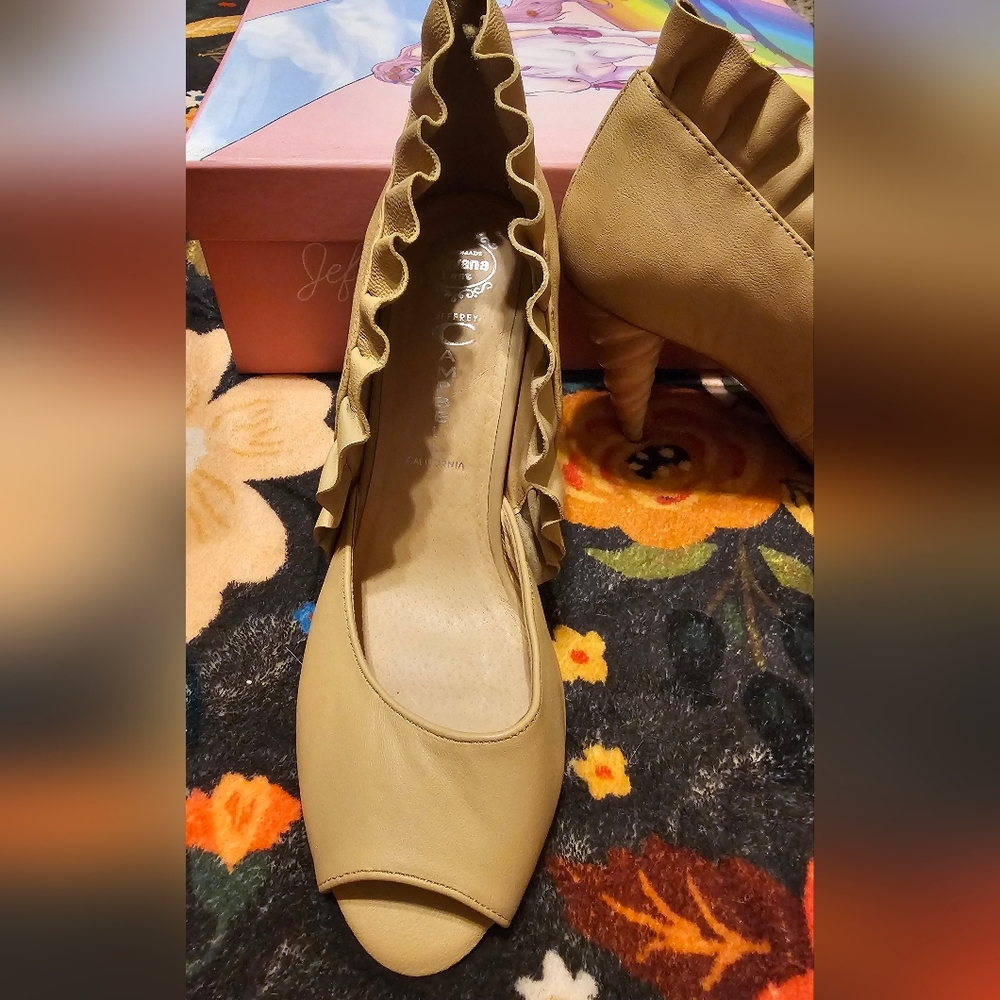 Jeffery Campbell Michelle Unicorn Heels Sz 8.5 - Picture 2 of 16